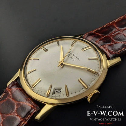 Zenith Sporto 18K Gold / Cal 2532C / Vintage1950s