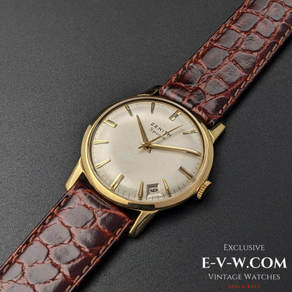 Zenith Sporto 18K Gold / Cal 2532C / Vintage1950s
