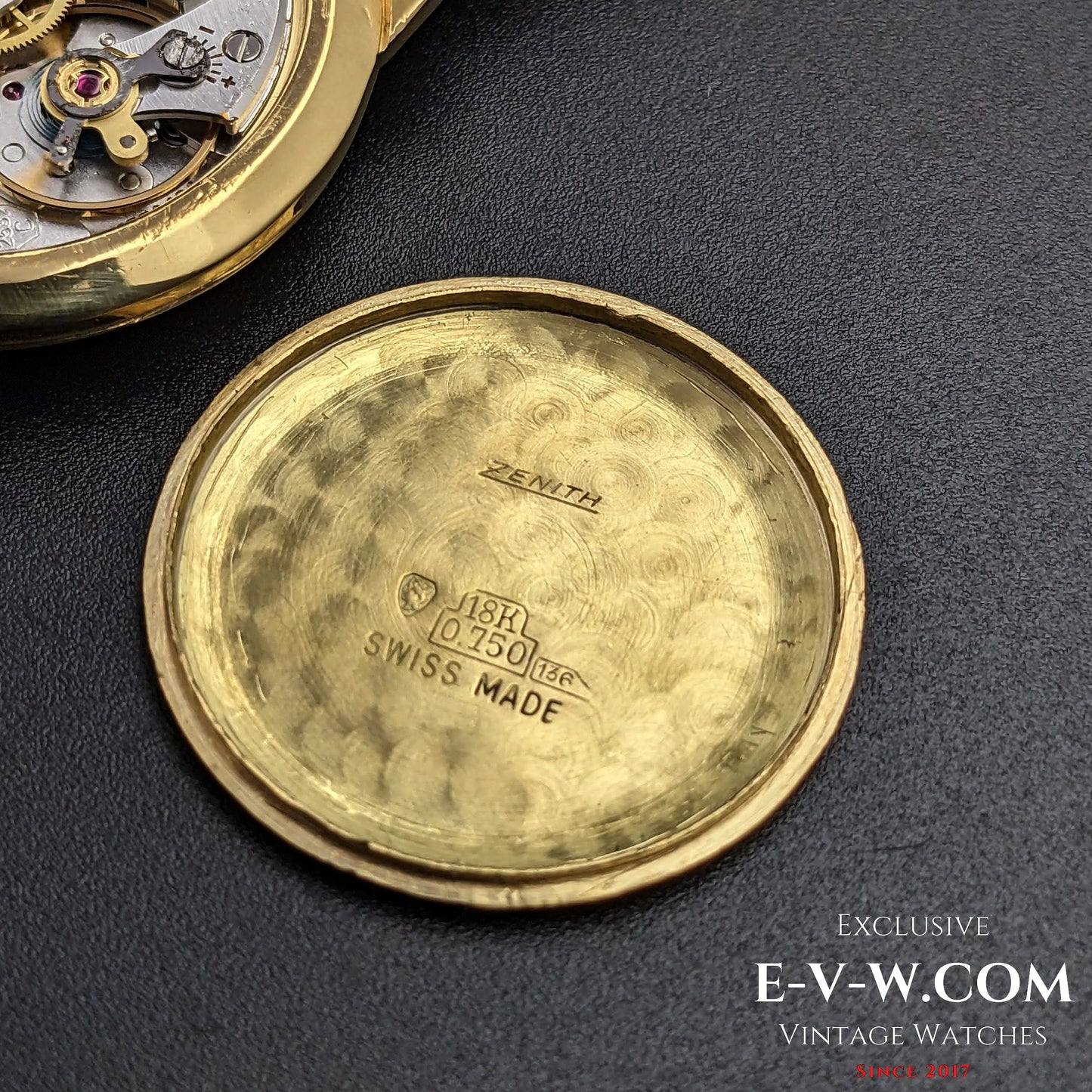 Zenith Sporto 18K Gold / Cal 2532C / Vintage1950s