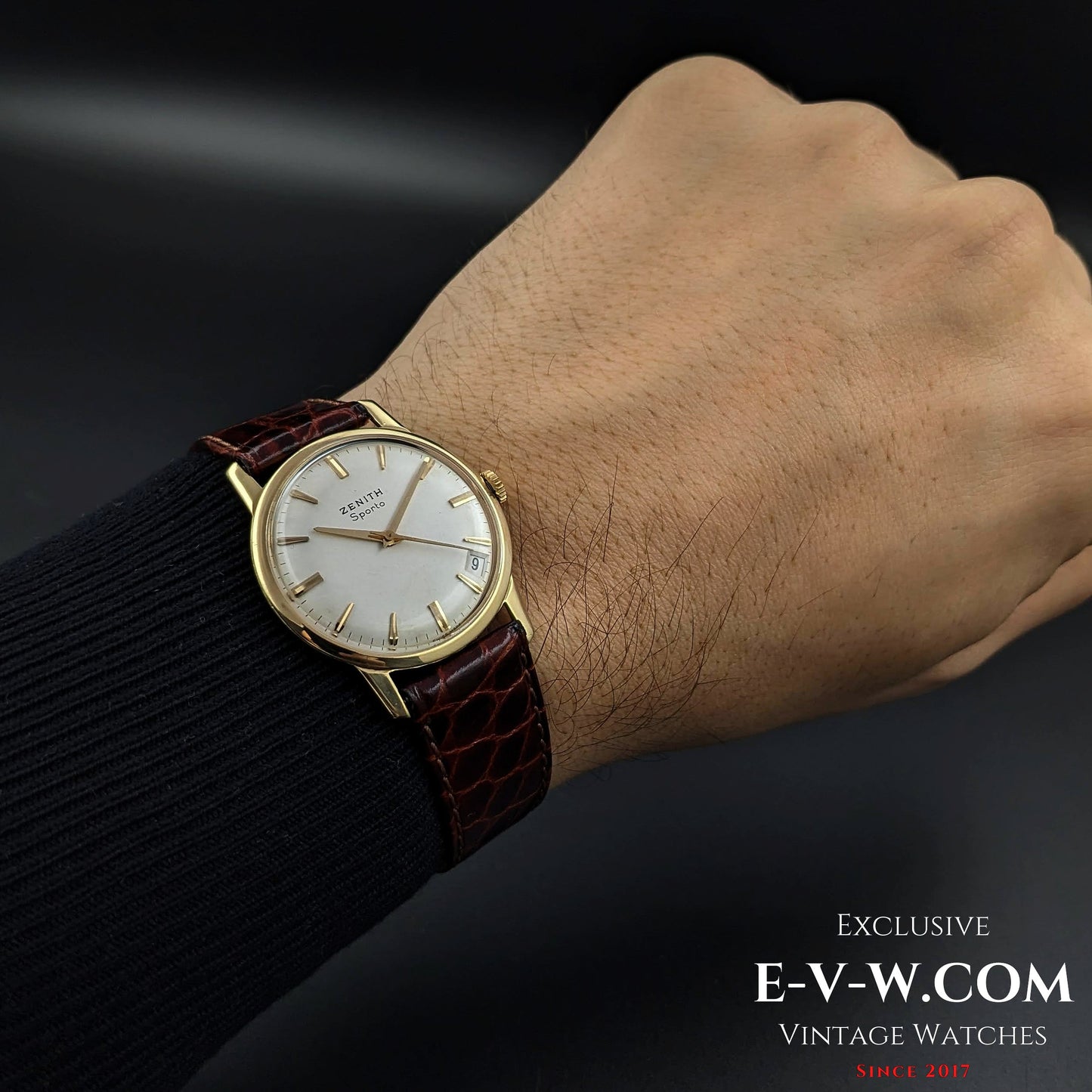 Zenith Sporto 18K Gold / Cal 2532C / Vintage1950s