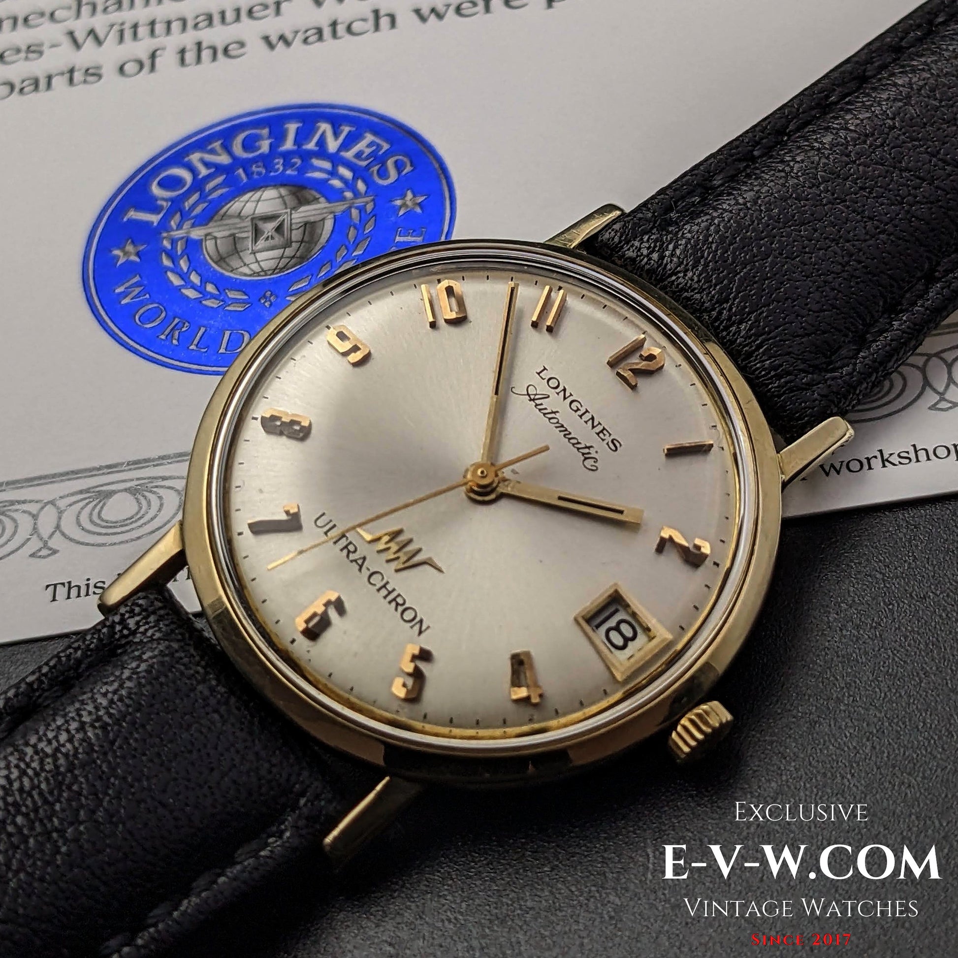 Longines Ultra-Chron 14K Gold Automatic /Cal.431 / Vintage 1968