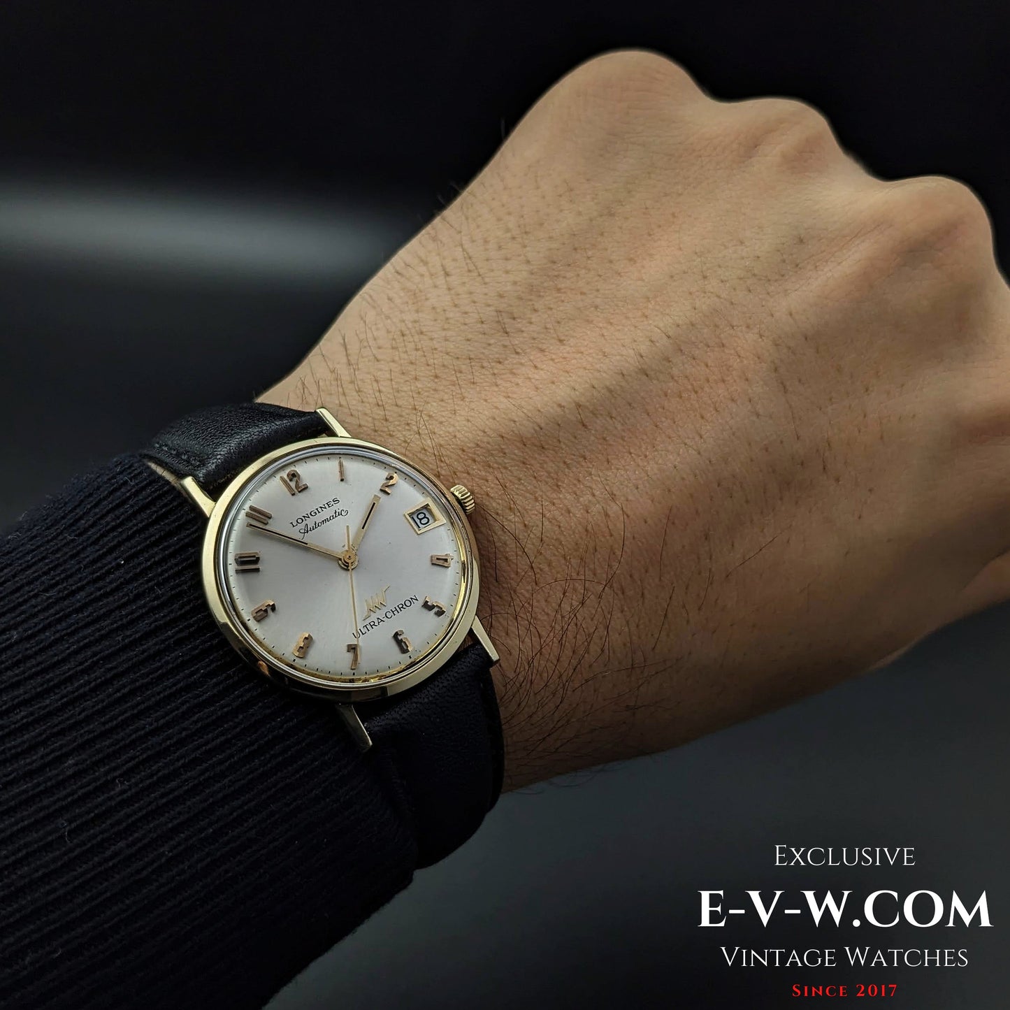 Longines Ultra-Chron 14K Gold Automatic / Cal.431 / Vintage 1968