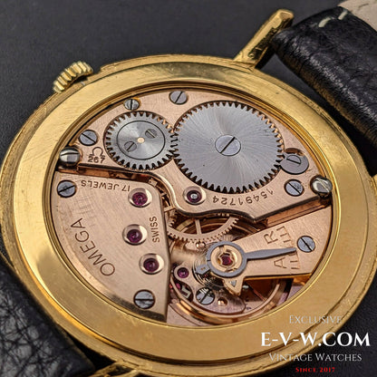 Omega Gold Plaque Oversize  /Ref. BK2808-1 /cal.267  (30T2) / Vintage 1958