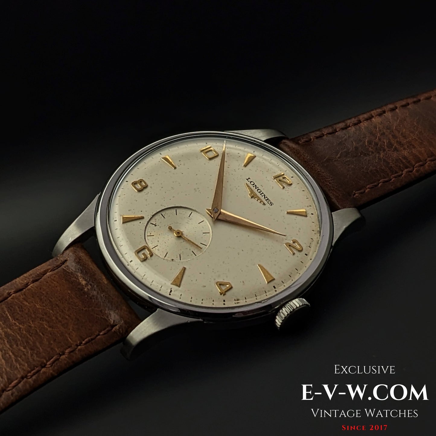 Longines Jumbo Oversized 37,5 mm / Cal 12.68Z / Ref. 4914 / Vintage 1955 / Longines Archives Extract