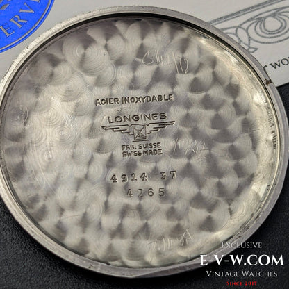 Longines Jumbo Oversized 37,5 mm / Cal 12.68Z / Ref. 4914 / Vintage 1955 / Longines Archives Extract