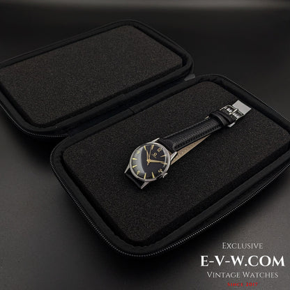 Omega Schwarzes Zifferblatt / Ref. 14714 / Kal. 285 (30T2-Familie) / Vintage 1959