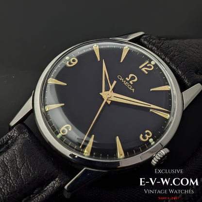 Omega Black Dial / Ref 14714 / cal. 265  (30T2) / Vintage 1959