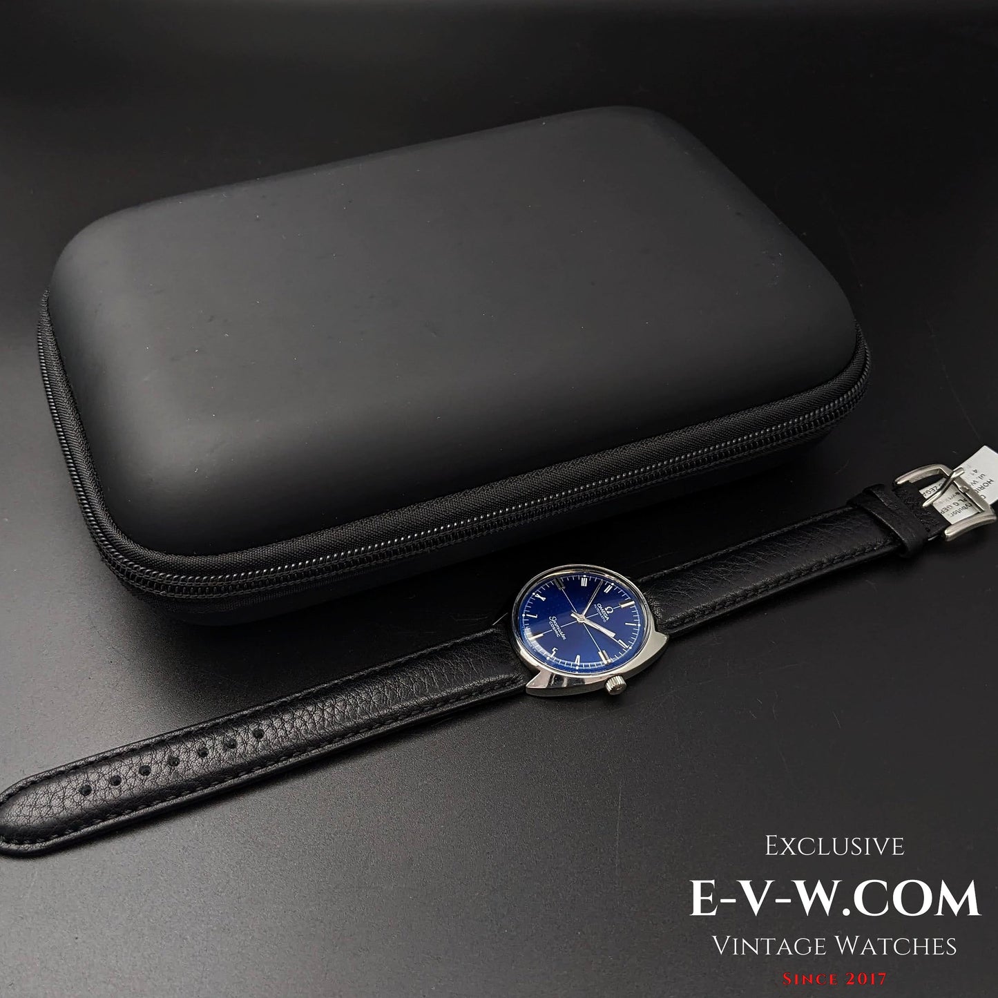 Omega Seamaster Cosmic Automatik, blaues Zifferblatt / Ref. 165.026 / Kal. 552 / Vintage 1966