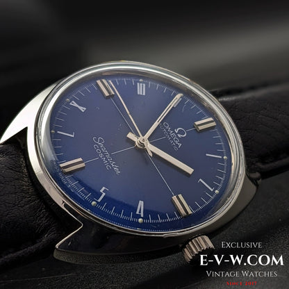 Omega Seamaster Cosmic Automatik, blaues Zifferblatt / Ref. 165.026 / Kal. 552 / Vintage 1966