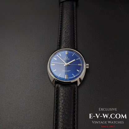 Omega Seamaster Cosmic Automatik, blaues Zifferblatt / Ref. 165.026 / Kal. 552 / Vintage 1966