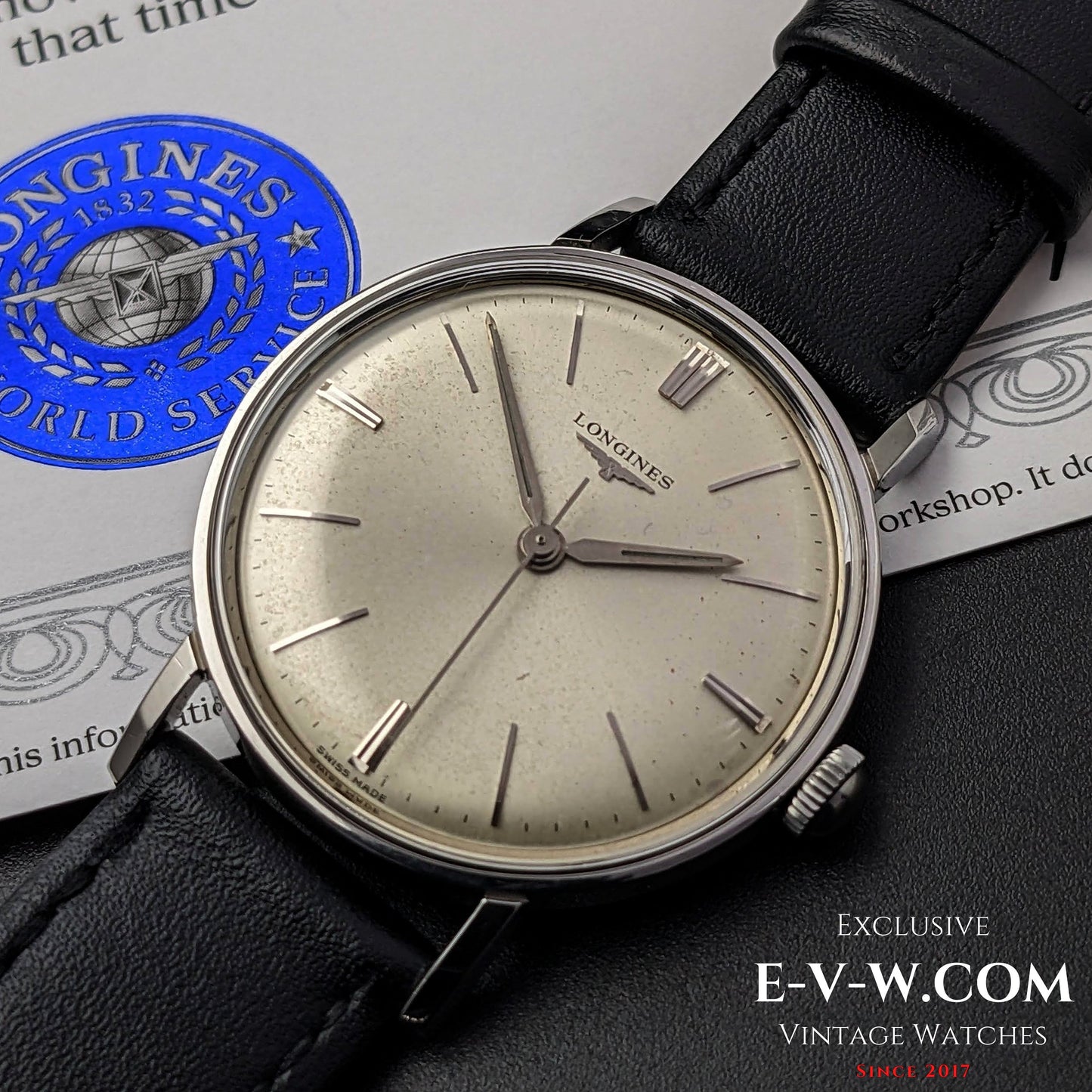 Longines Classic  /cal. 280 / ref.1759 /  Vintage 1961 / Longines Archives Extract 
