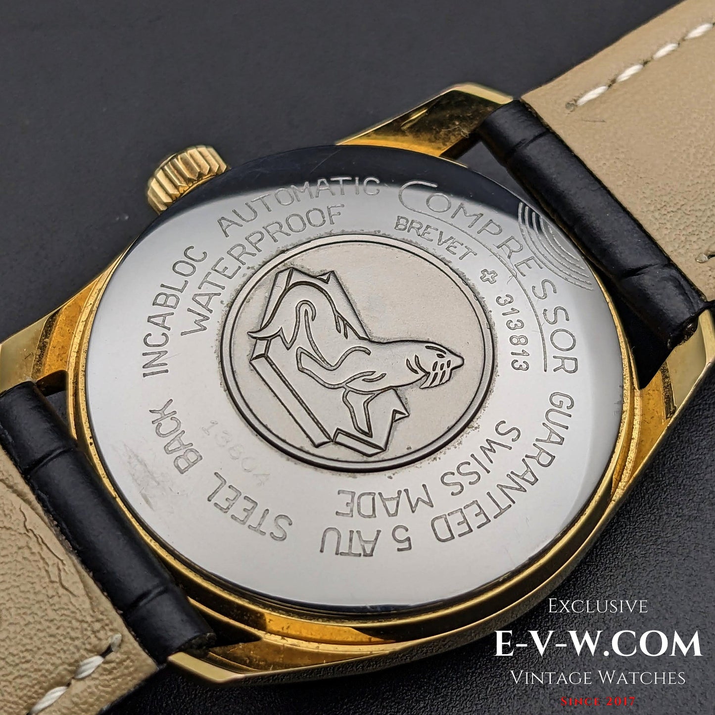 Jaquet Girard Brevet Compressor Automatic / Cal.8310 /  Patent (Brevet) +313813