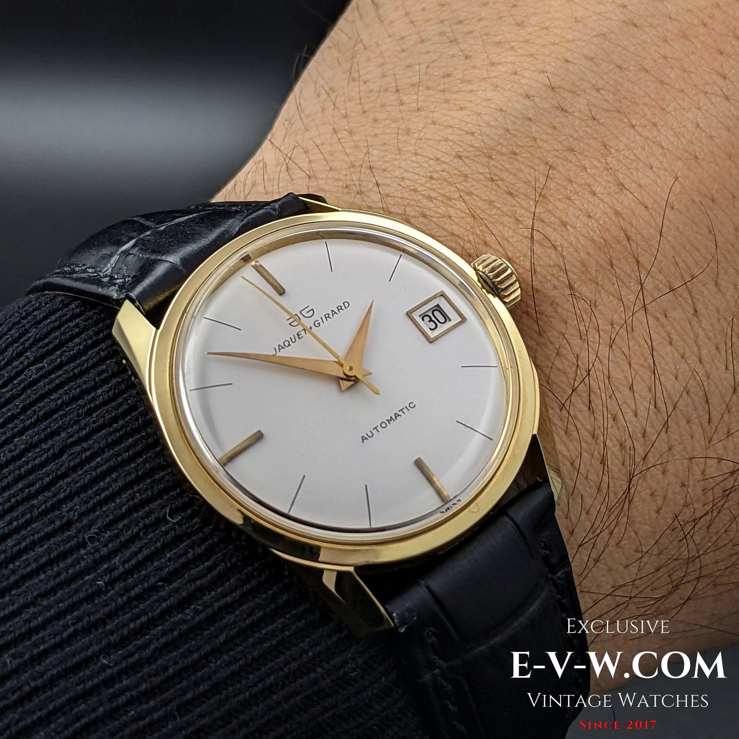 Jaquet Girard Brevet Compressor Automatic / Cal.8310 /  Patent (Brevet) 313813