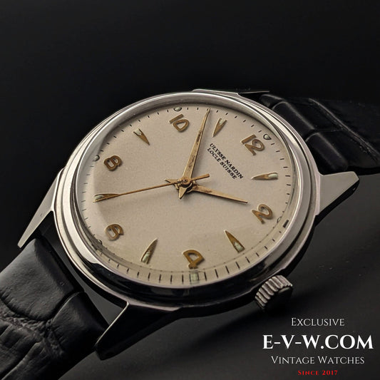 Rare Ulysse Nardin Locle Suisse  WWII  Vintage 1940s