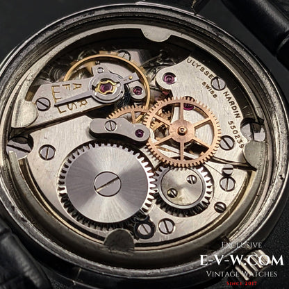 Rare Ulysse Nardin Locle Suisse  WWII  Vintage 1940s