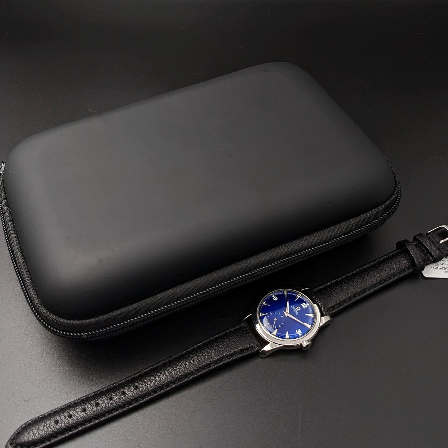 Omega Automatic Bumper / Vintage 1950 / Blue Dial / cal 342/ Ref. 2576-11