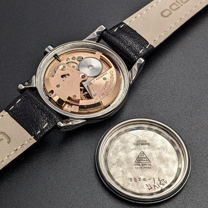 Omega Automatic Bumper / Vintage 1950 / Blue Dial / cal 342/ Ref. 2576-11