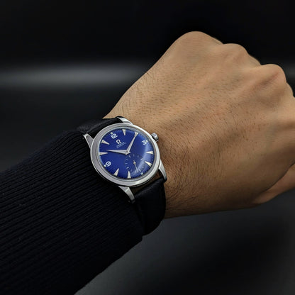 Omega Automatic Bumper / Vintage 1950 / Blue Dial / cal 342/ Ref. 2576-11