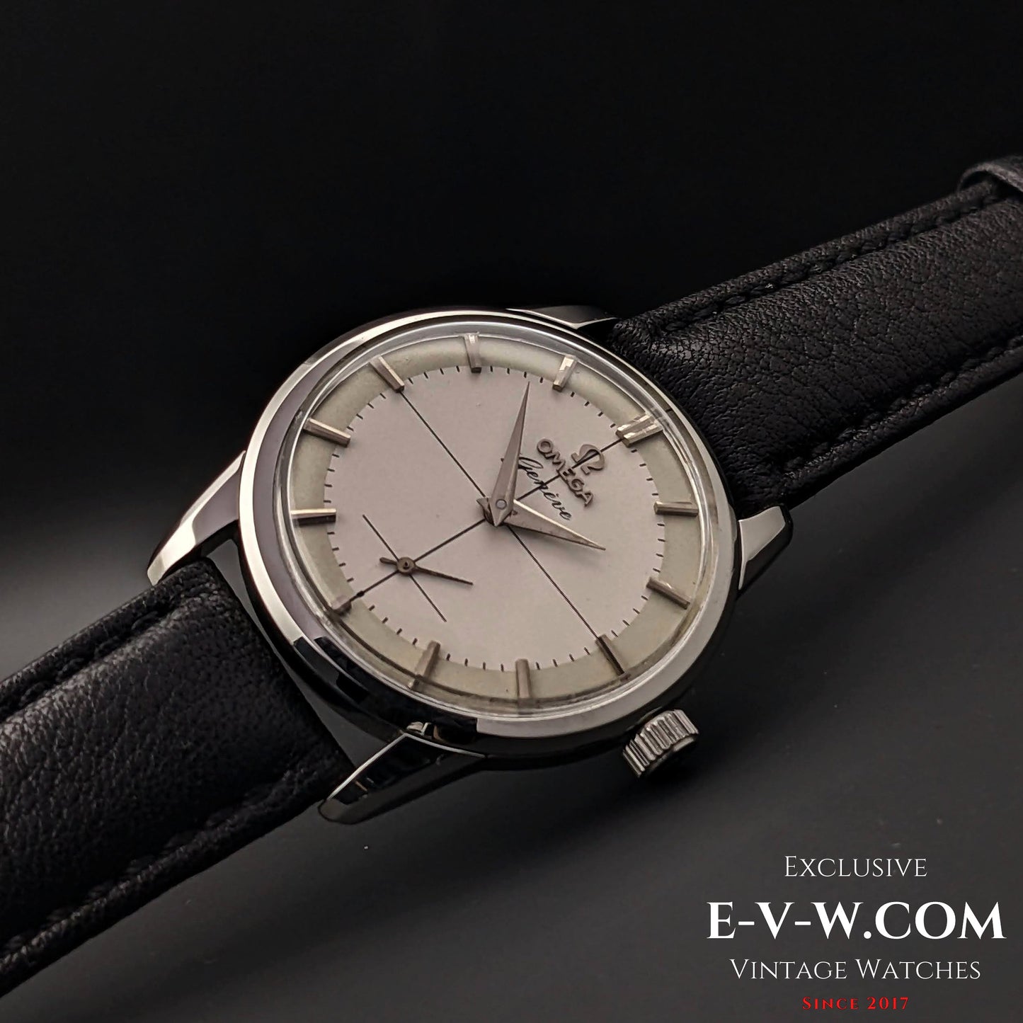 Omega Genf Kreuzzifferblatt / Ref. 2903-17 / Kaliber 268 (30T2 Familie) / Vintage 1961