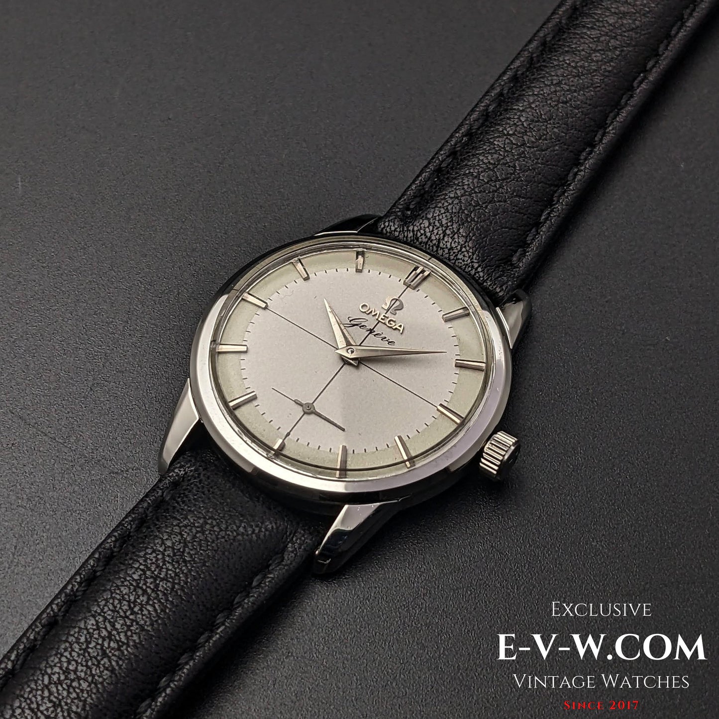 Omega Genf Kreuzzifferblatt / Ref. 2903-17 / Kaliber 268 (30T2 Familie) / Vintage 1961