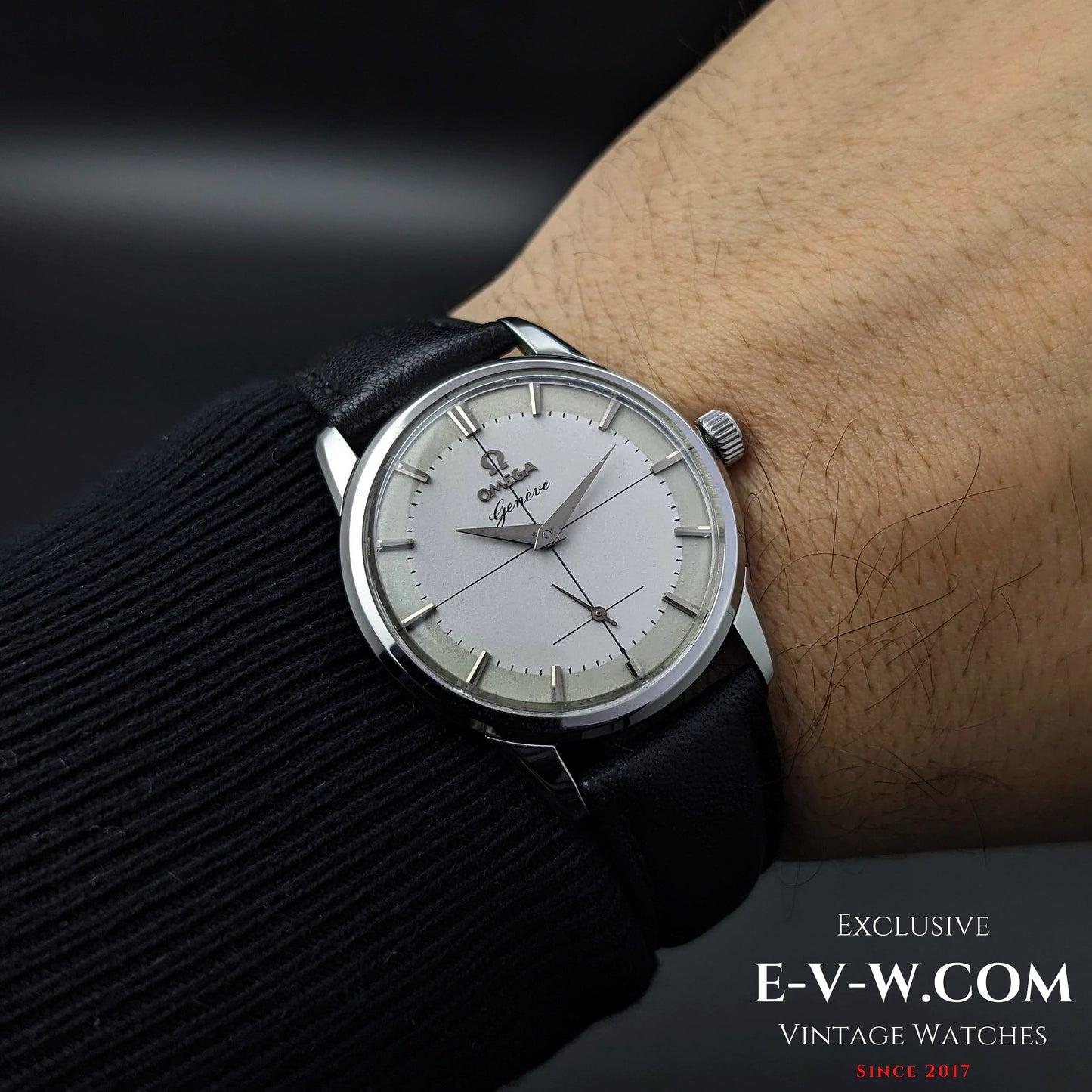 Omega Genf Kreuzzifferblatt / Ref. 2903-17 / Kaliber 268 (30T2 Familie) / Vintage 1961