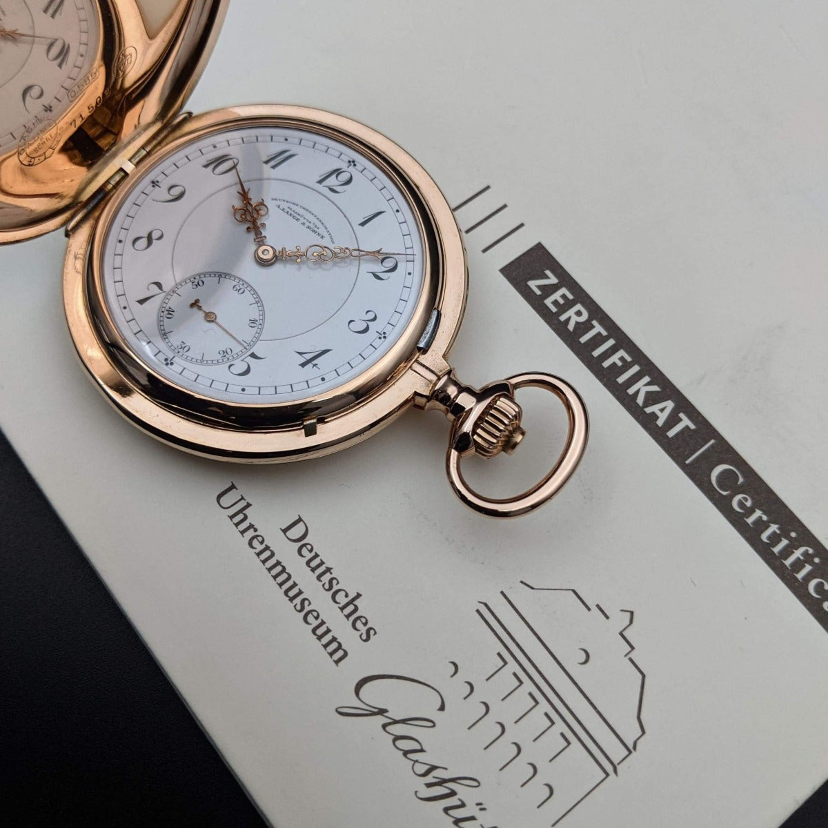 A. Lange & Söhne DUF Savonette Gold Pocket Watch
