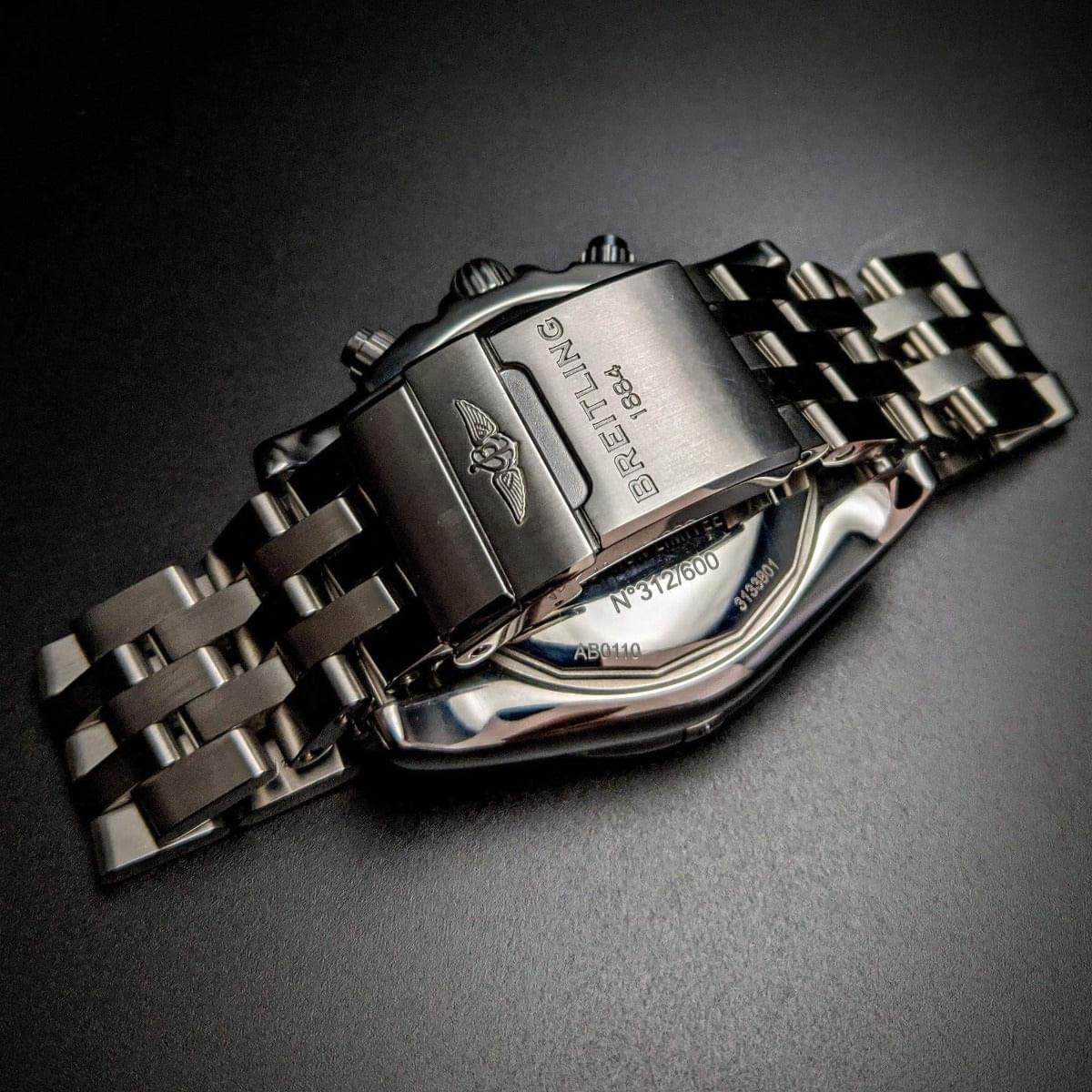 Breitling Watch Patrouille De France Limited 600 pcs - Chronomat 44 - AB0110