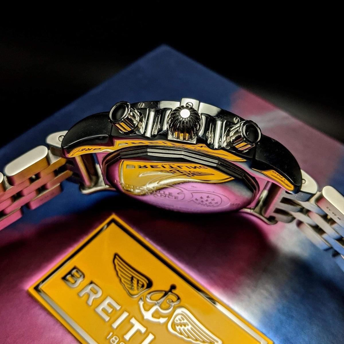 Breitling Watch Patrouille De France Limited 600 pcs - Chronomat 44 - AB0110