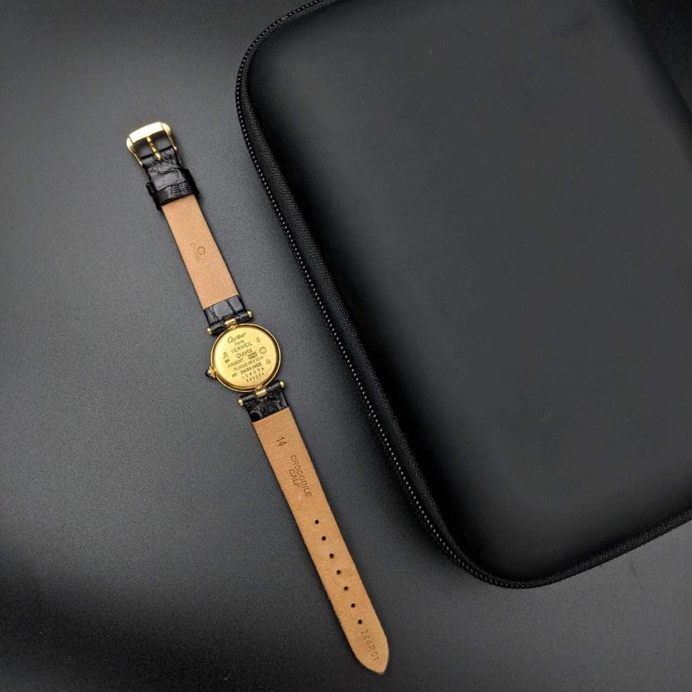 Cartier Must De Vermeil VLC Ronde Reference 590004