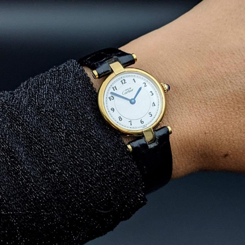 Cartier Must De Vermeil VLC Ronde Reference 590004