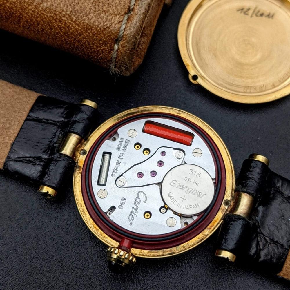 Cartier Must De Vermeil VLC Ronde Reference 590004