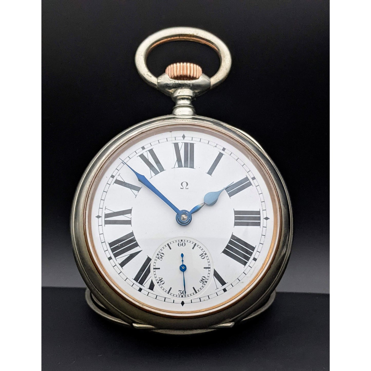 Omega 8 Days / Antique 1906 / Fully Serviced - Pocket Watch