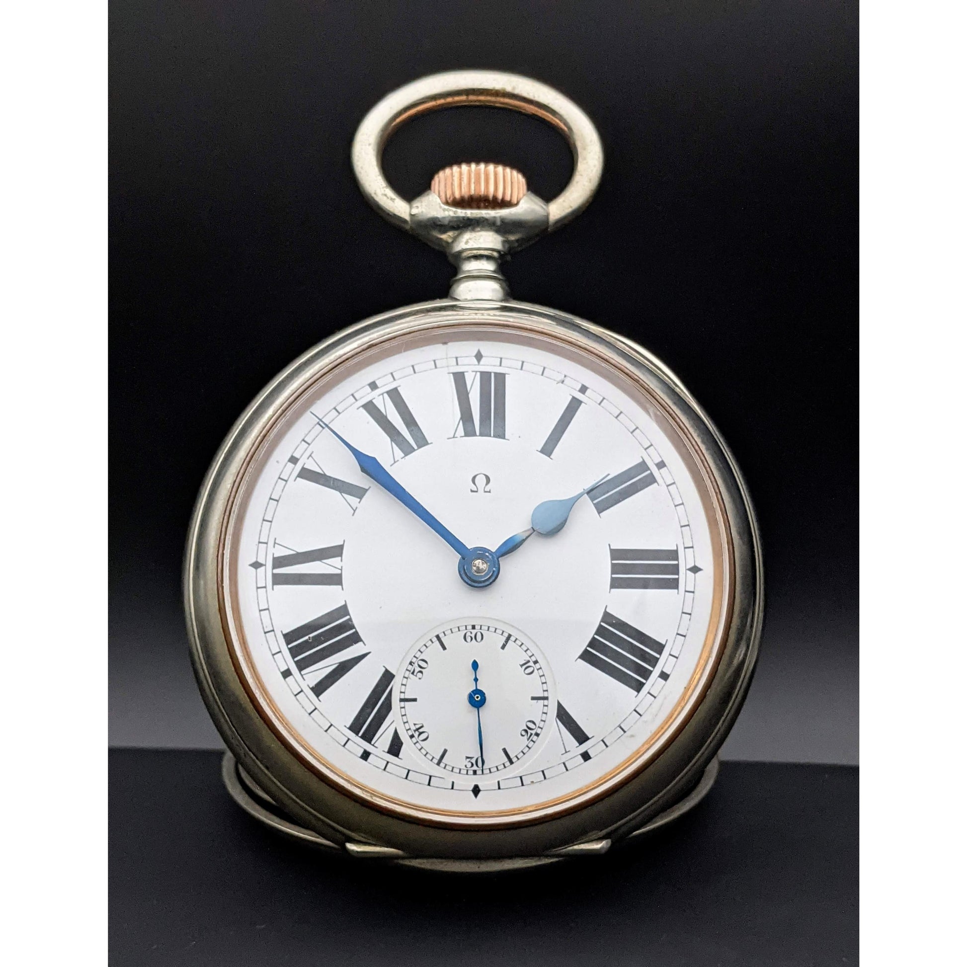 Omega 8 Days / Antique 1906 / Fully Serviced - Pocket Watch