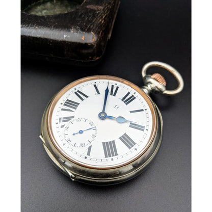 Omega 8 Days / Antique 1906 / Fully Serviced - Pocket Watch