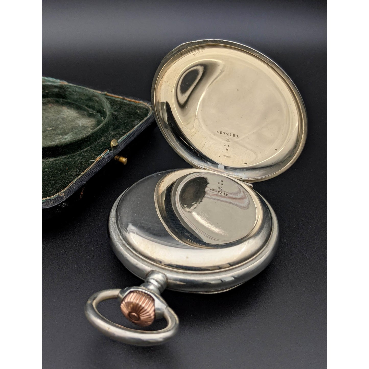 Omega 8 Days / Antique 1906 / Fully Serviced - Pocket Watch