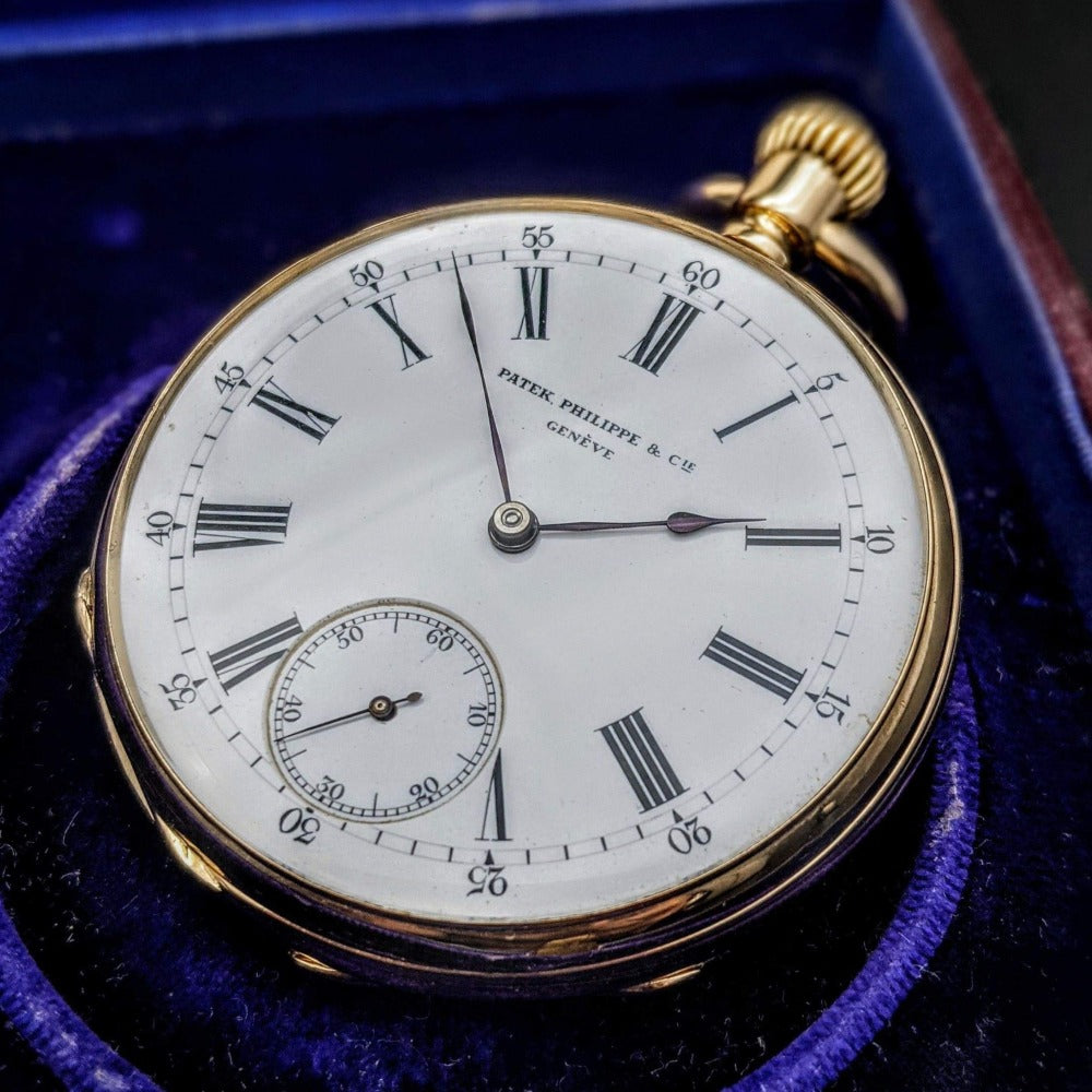 Patek Philippe Very rare 18ct Gold 1877 Patek Philippe Archives / Serviced - E-V-W.com