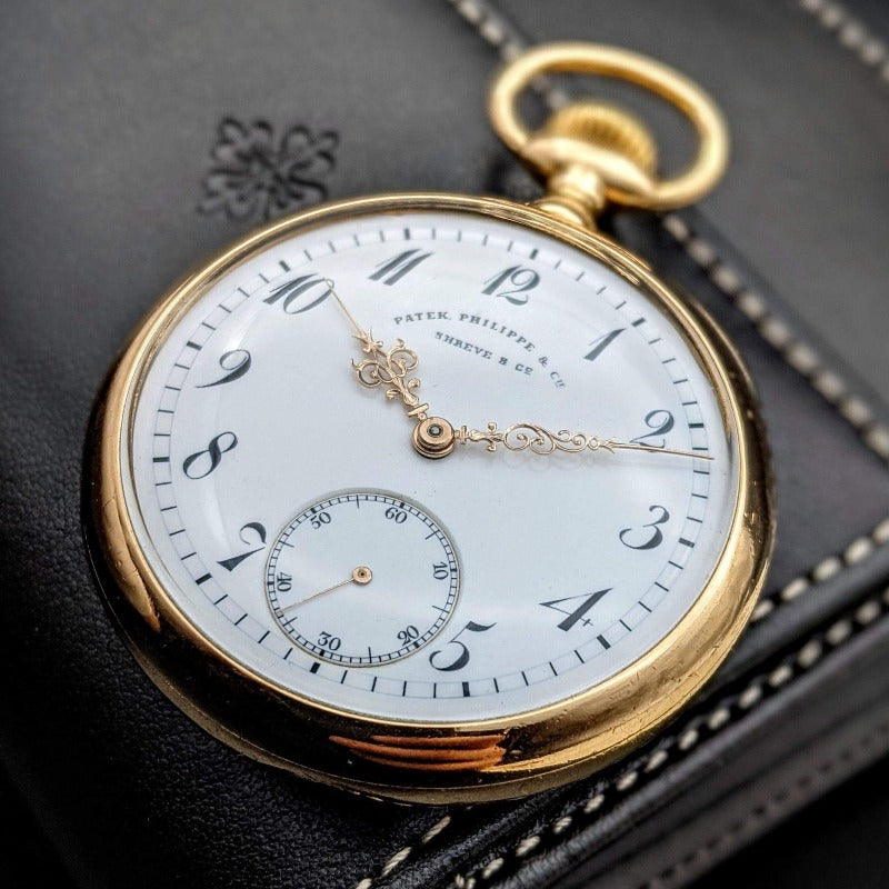 Gold Pocket watch antique Patek Philippe